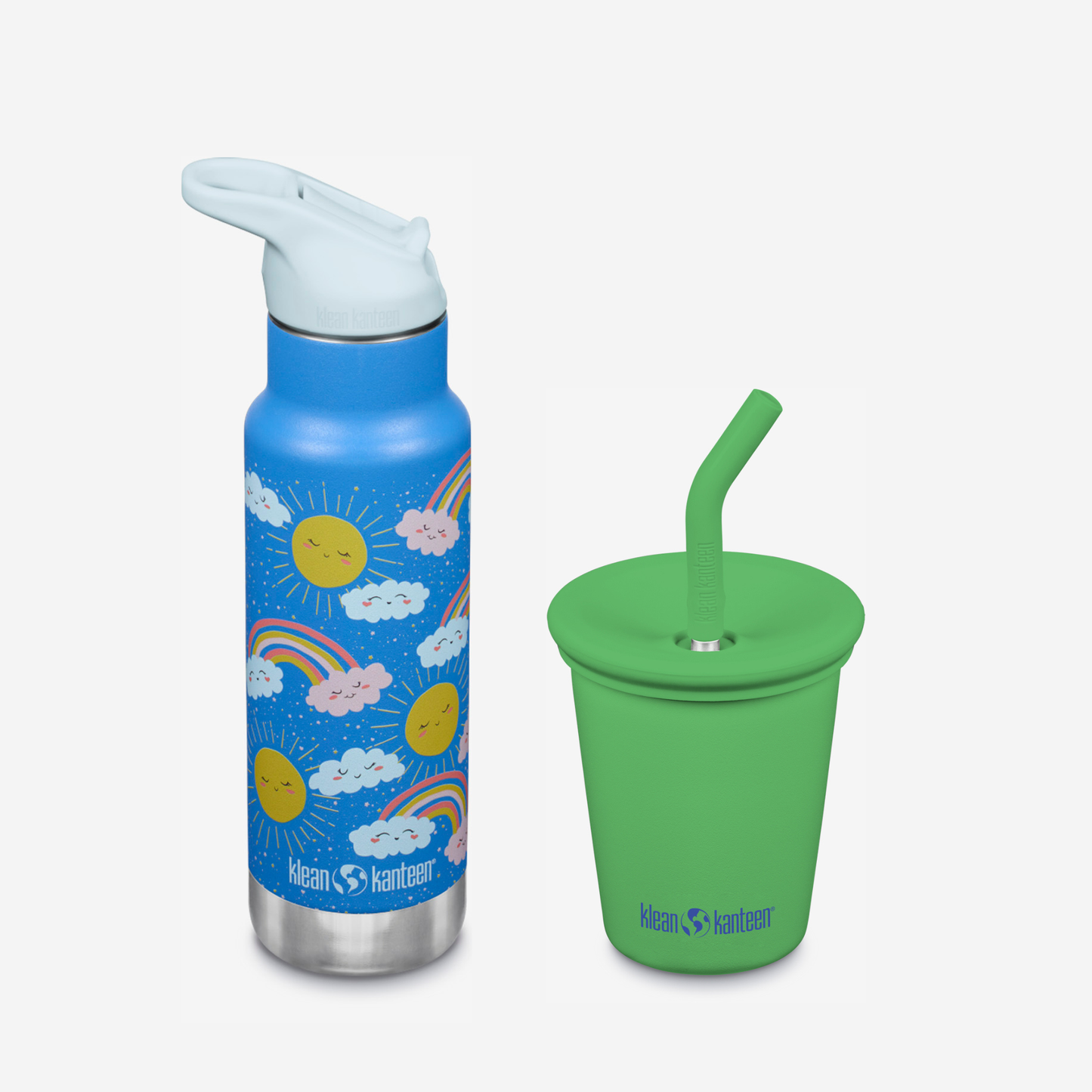 kid-s-sippy-cup-and-water-bottle-set-a4 KK-Kids-SippyCupandWaterBottleSet-VibrantGreen-Rainbows.png