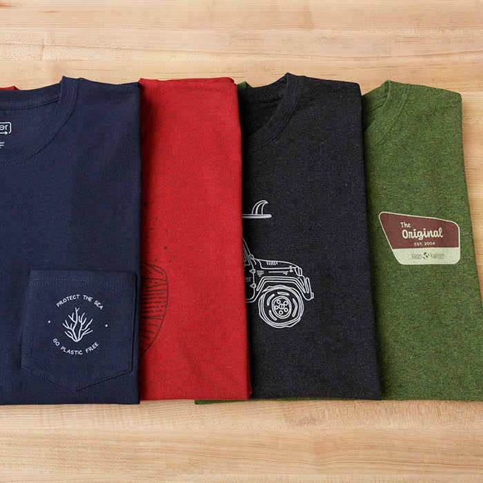 public-lands-t-shirt-z4 klean_shirt_all_designs_outlayed_lifestyle.jpg