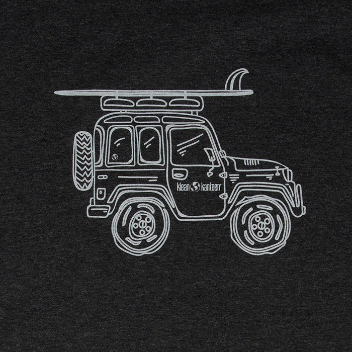 adventure-vehicle-t-shirt-a3 klean_shirt_jeep_front_closeup_lifestyle.jpg